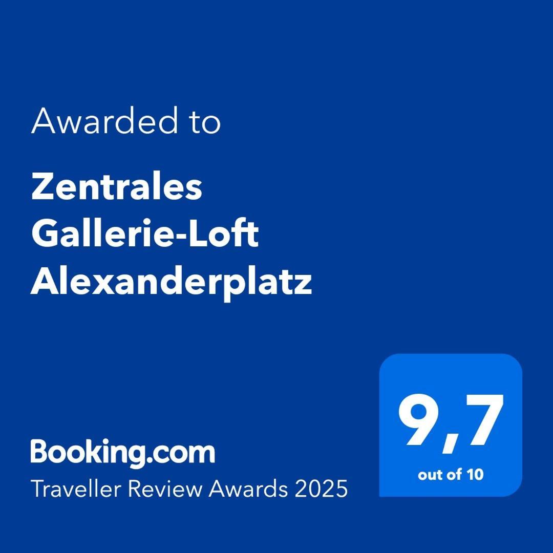 Zentrales Gallerie-Loft Alexanderplatz เบอร์ลิน ภายนอก รูปภาพ